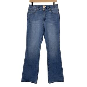 Camila Coelho Bootcut Jeans Blue Womens Size 8 High Rise Revolve‎
